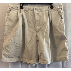 Columbia Mens Khaki Shorts 38 8"Inseam Lightweight Casual Outdoor Wear Cotton